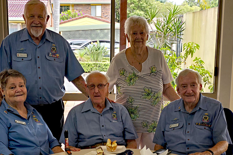 Alongside other Sub Branch members, Nea volunteers her time to help the veteran community
