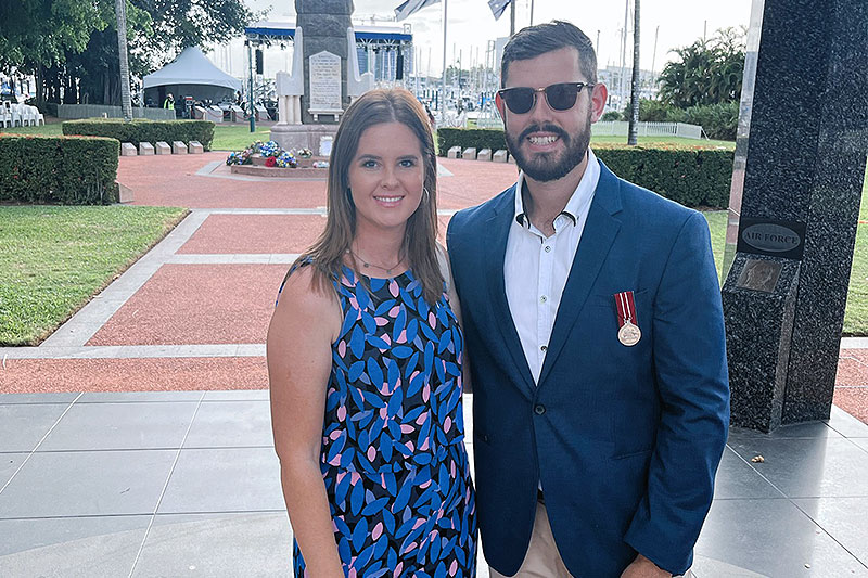  Before embarking on his civilian career, Brady served in the Australian Army from 2015 to 2021