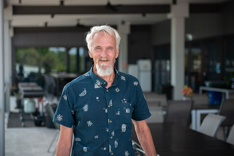 Navy veteran Michael Thomas