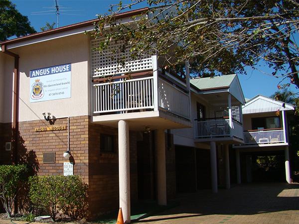 RSL Queensland short-term accommodation Angus house
